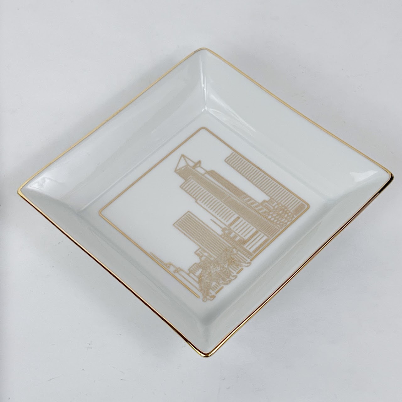 Cartier Fine Porcelain 20 Hudson Yards Commemorative Dish