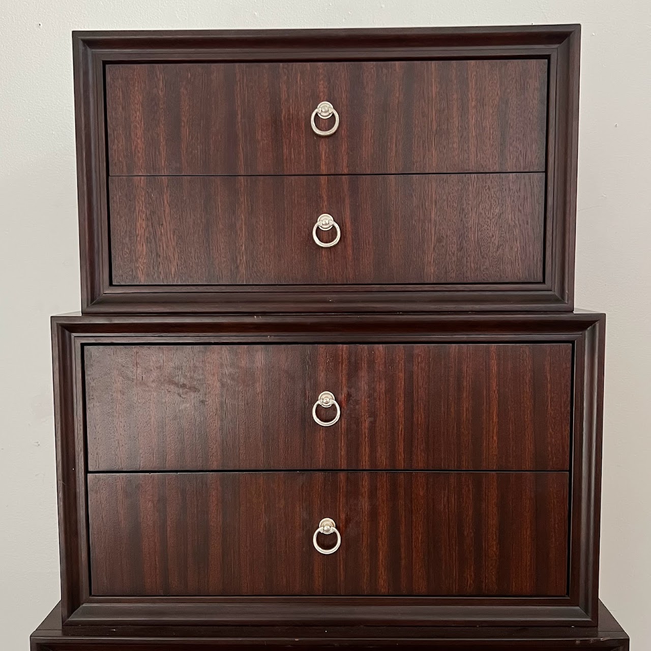 Ethan Allen Tiered Six-Drawer Highboy Dresser