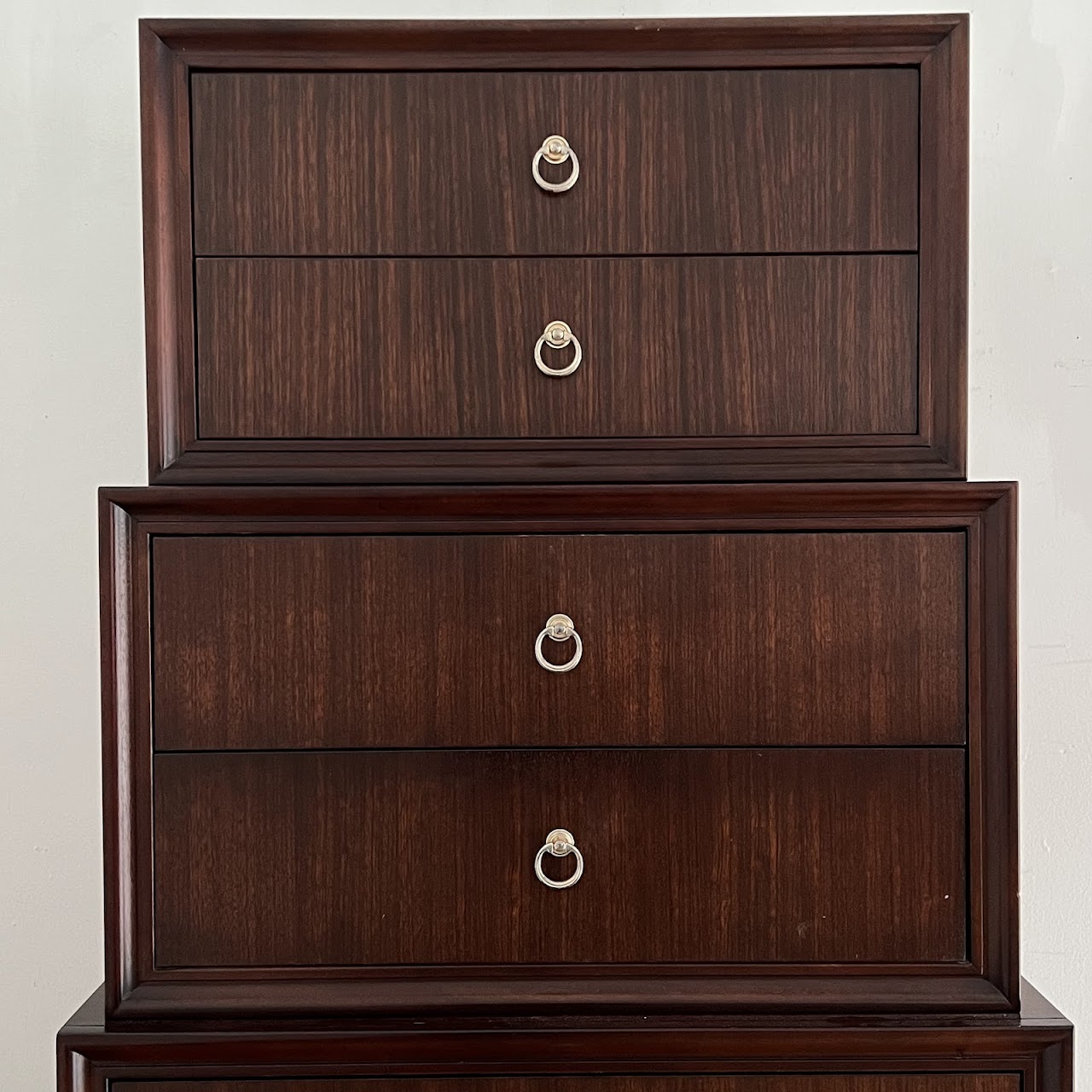 Ethan Allen Tiered Six-Drawer Highboy Dresser