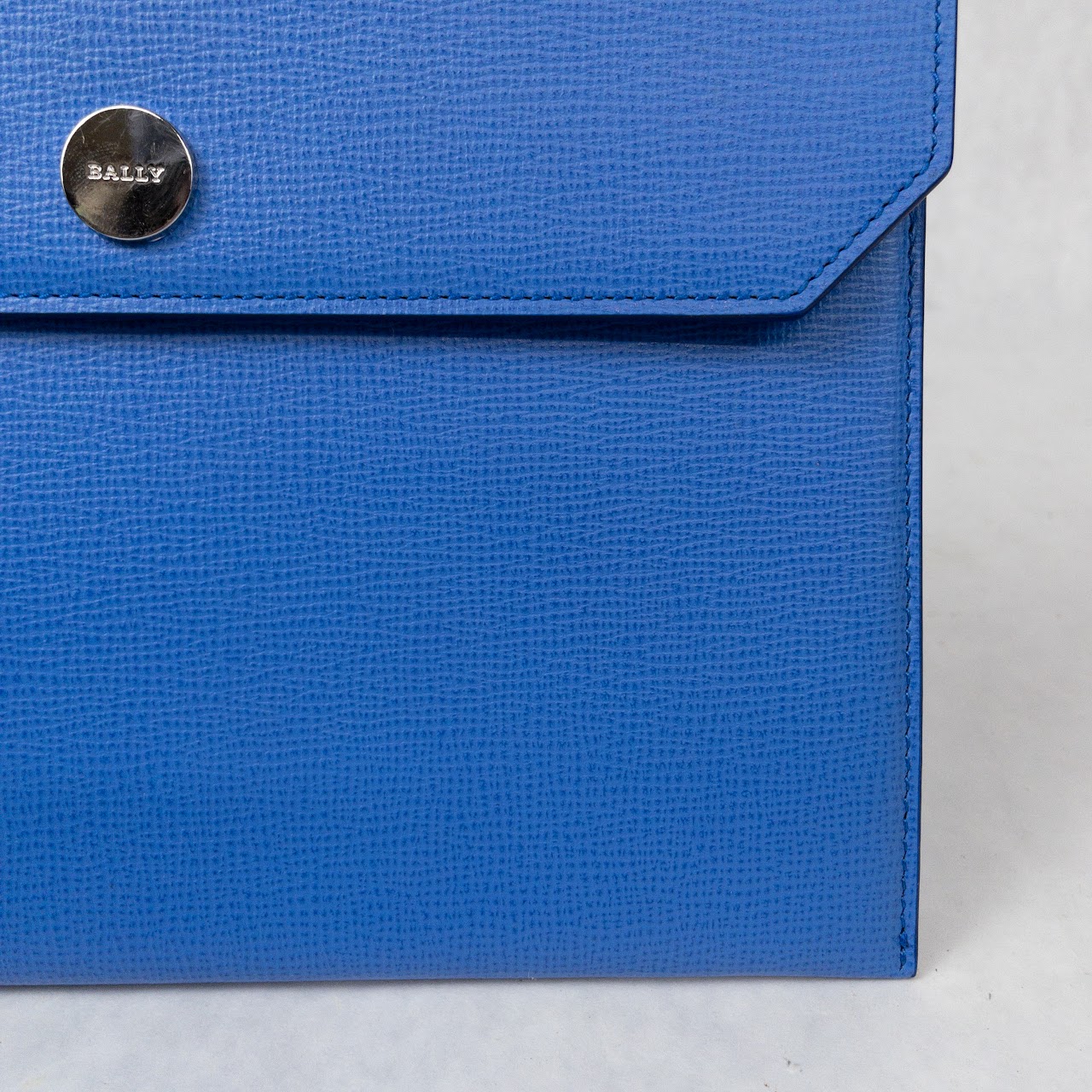 Bally Leather Envelope Clutch