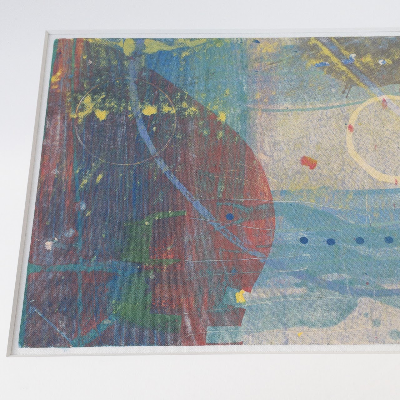 Mitch Lyons Signed Clay Monoprint