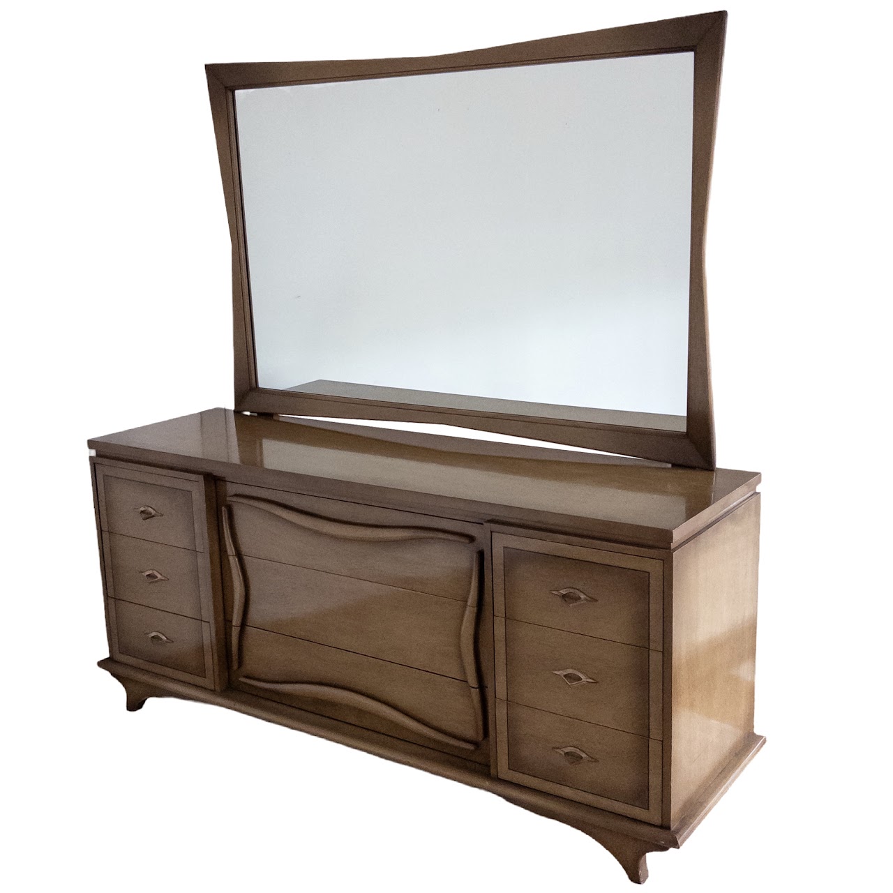 Mid-Century Vanity Dresser