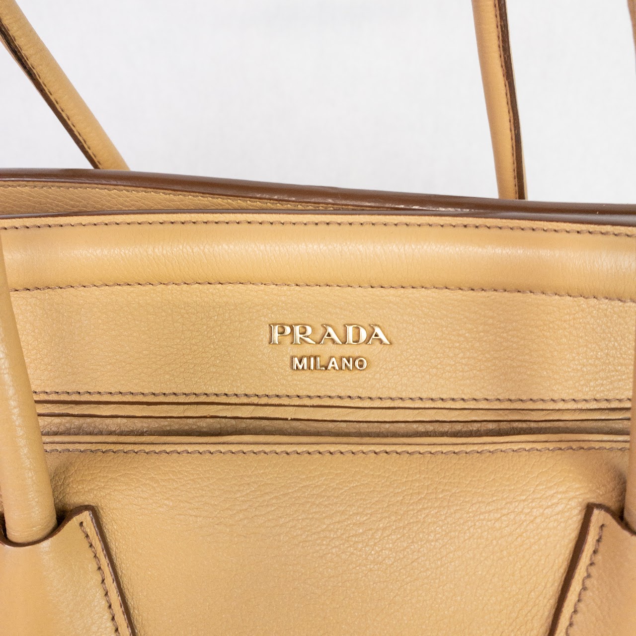 Prada Vitello Daino Leather Handbag