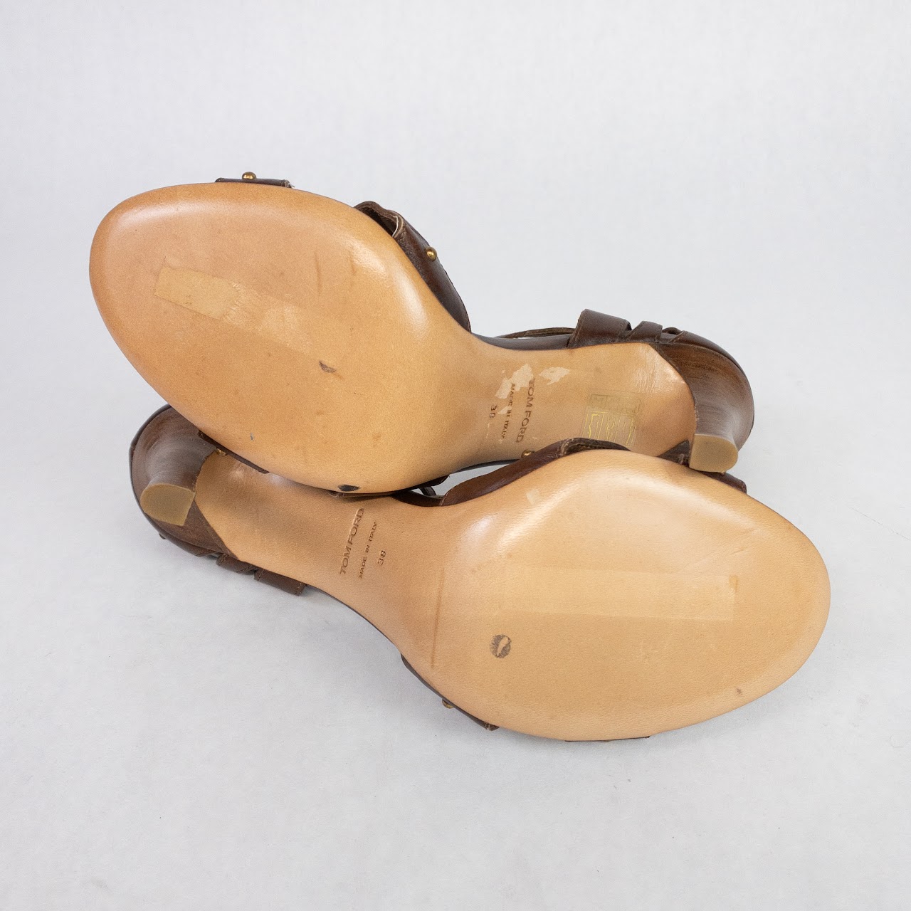 Tom Ford Teak Sandals