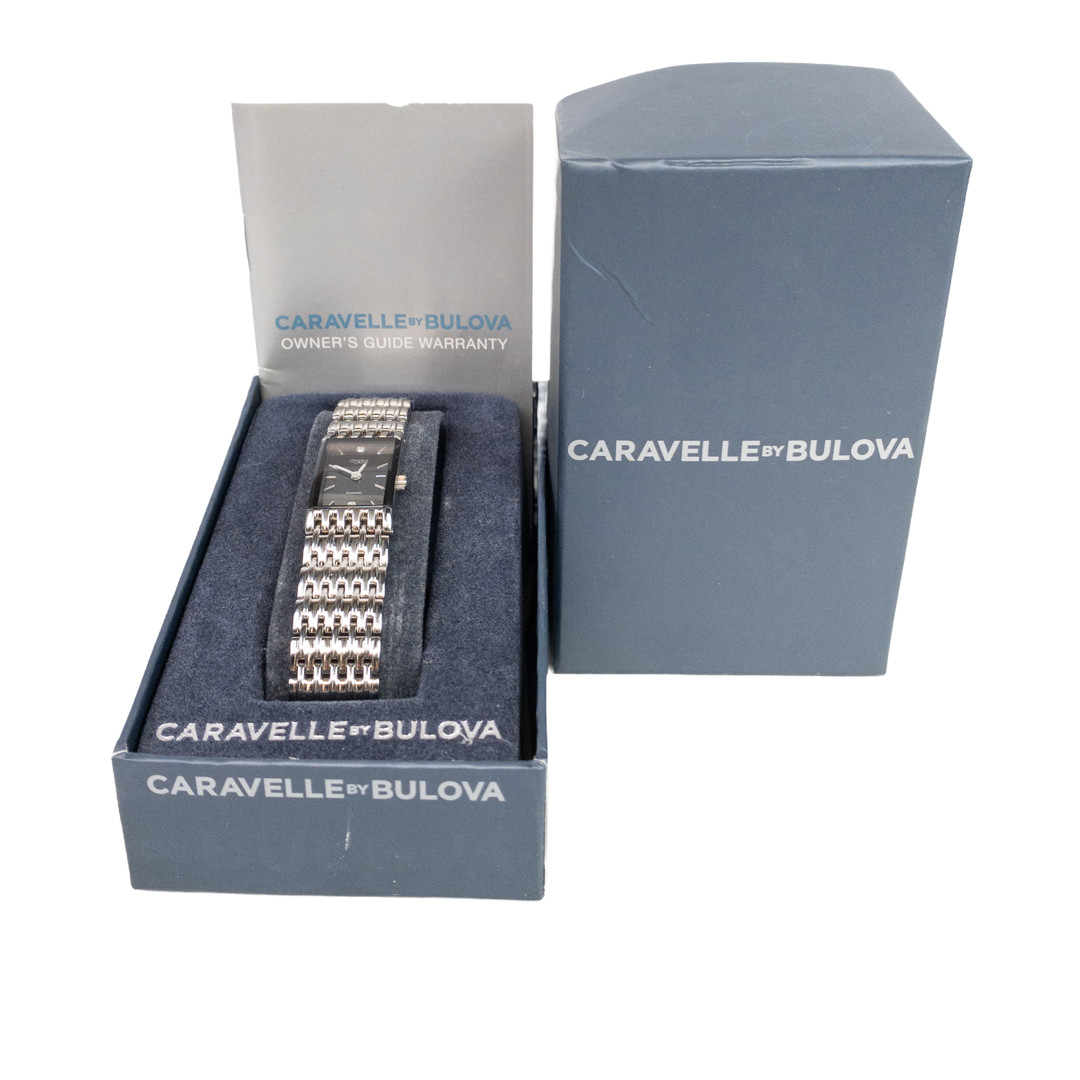 Caravelle Diamond Index Dress Watch by Bulova