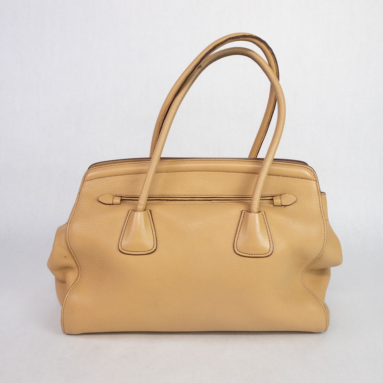 Prada Vitello Daino Leather Handbag