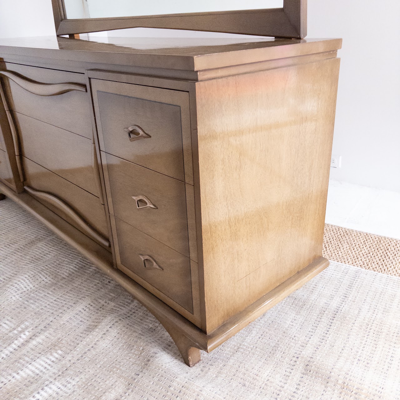 Mid-Century Vanity Dresser