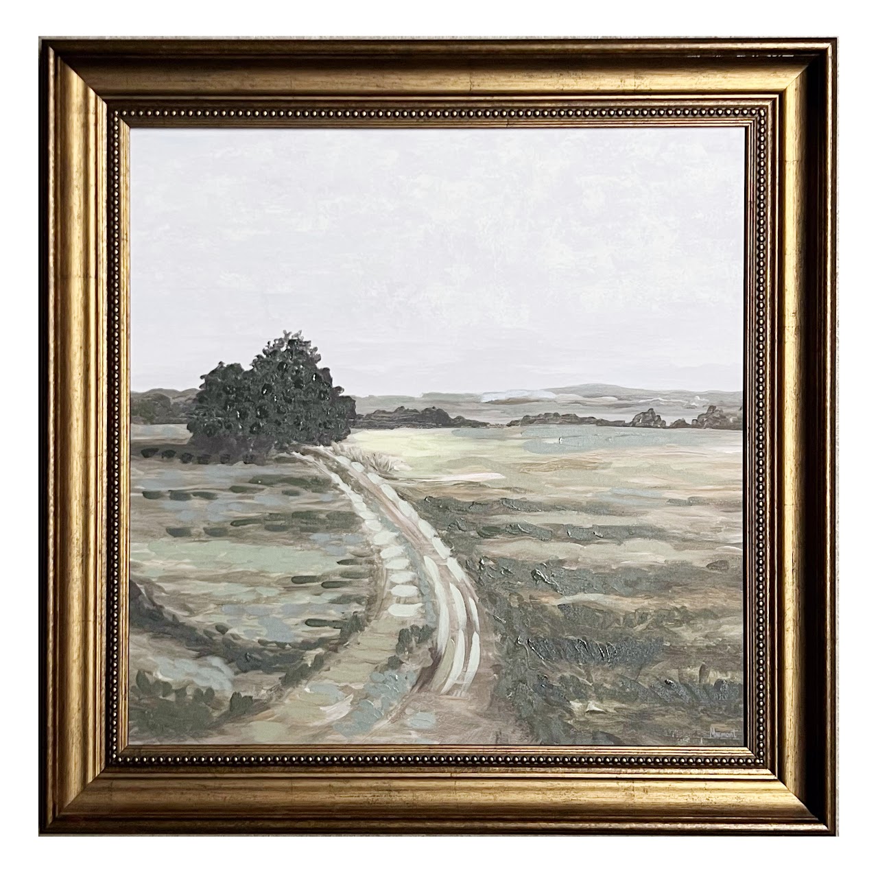 Marmont Signed Contemporary Landscape Painting