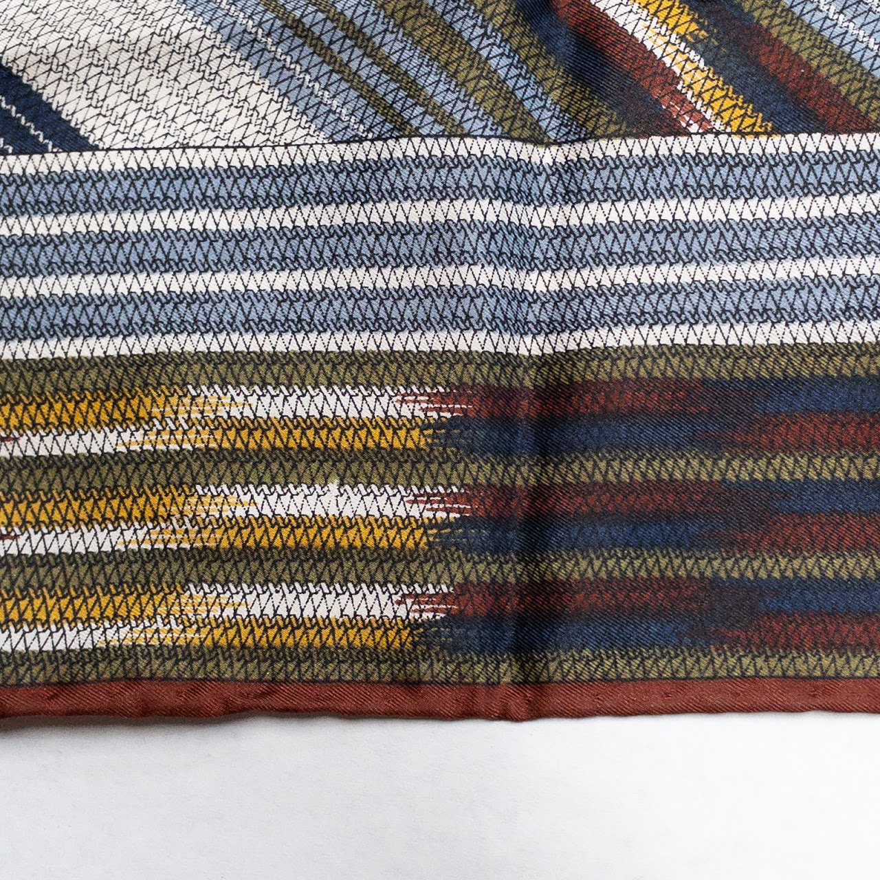 Missoni Diagonal Pattern Scarf