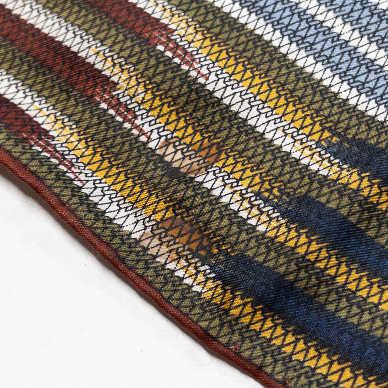 Missoni Diagonal Pattern Scarf