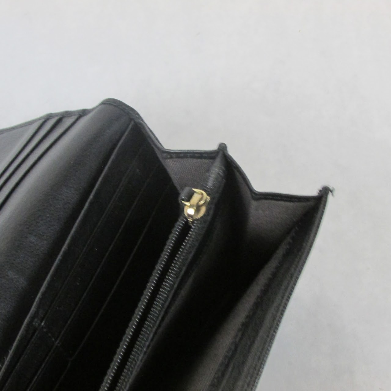 Fendi Textured Leather Continental Wallet