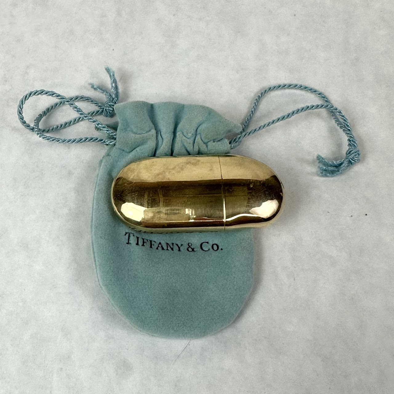 Tiffany & Co. Elsa Peretti 1982 Brass Wick Lighter