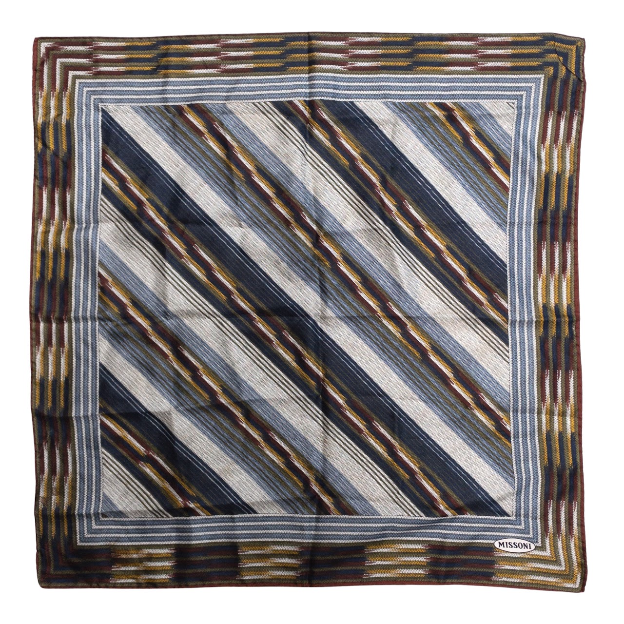 Missoni Diagonal Pattern Scarf