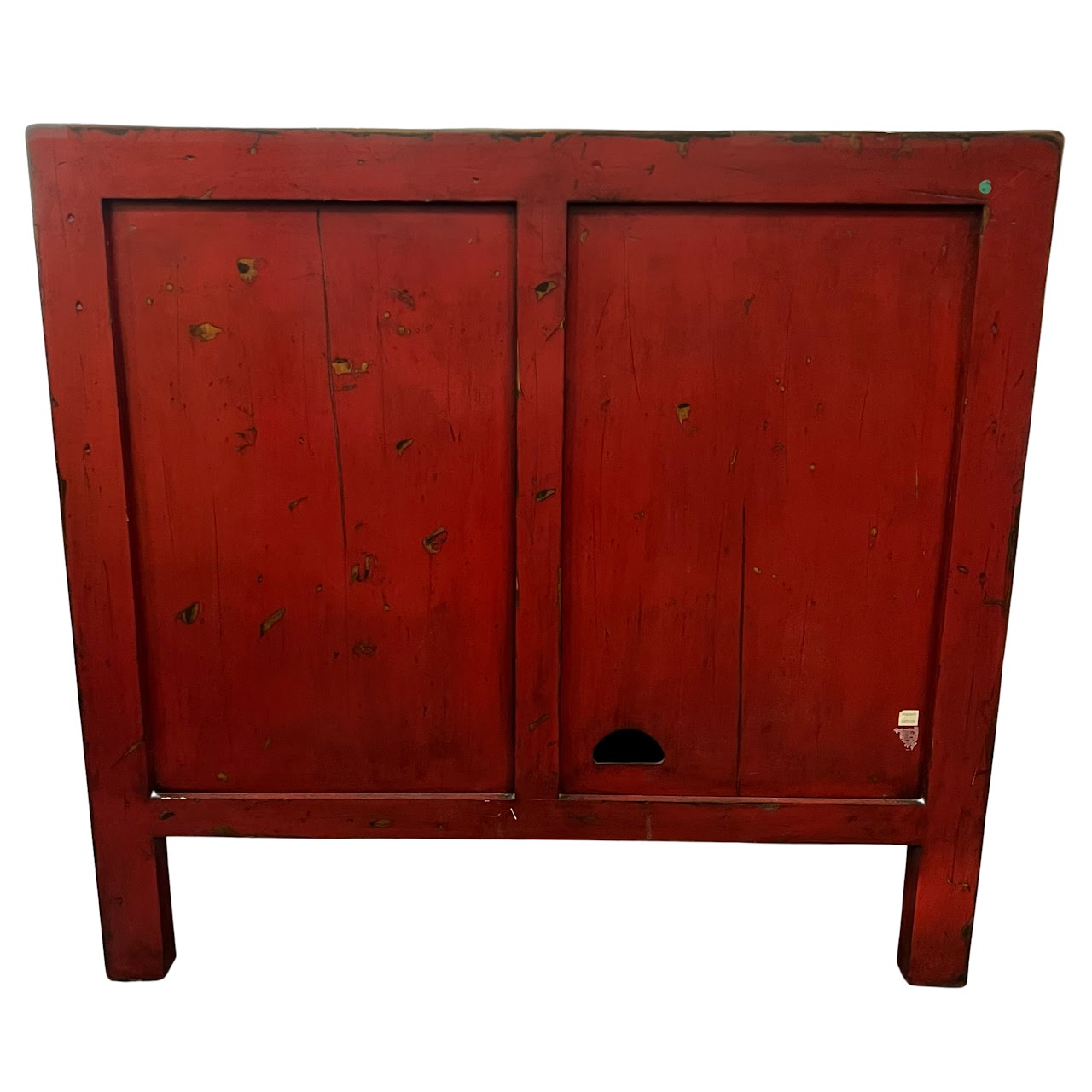 Pottery Barn Emmett Ming Red Cabinet #2