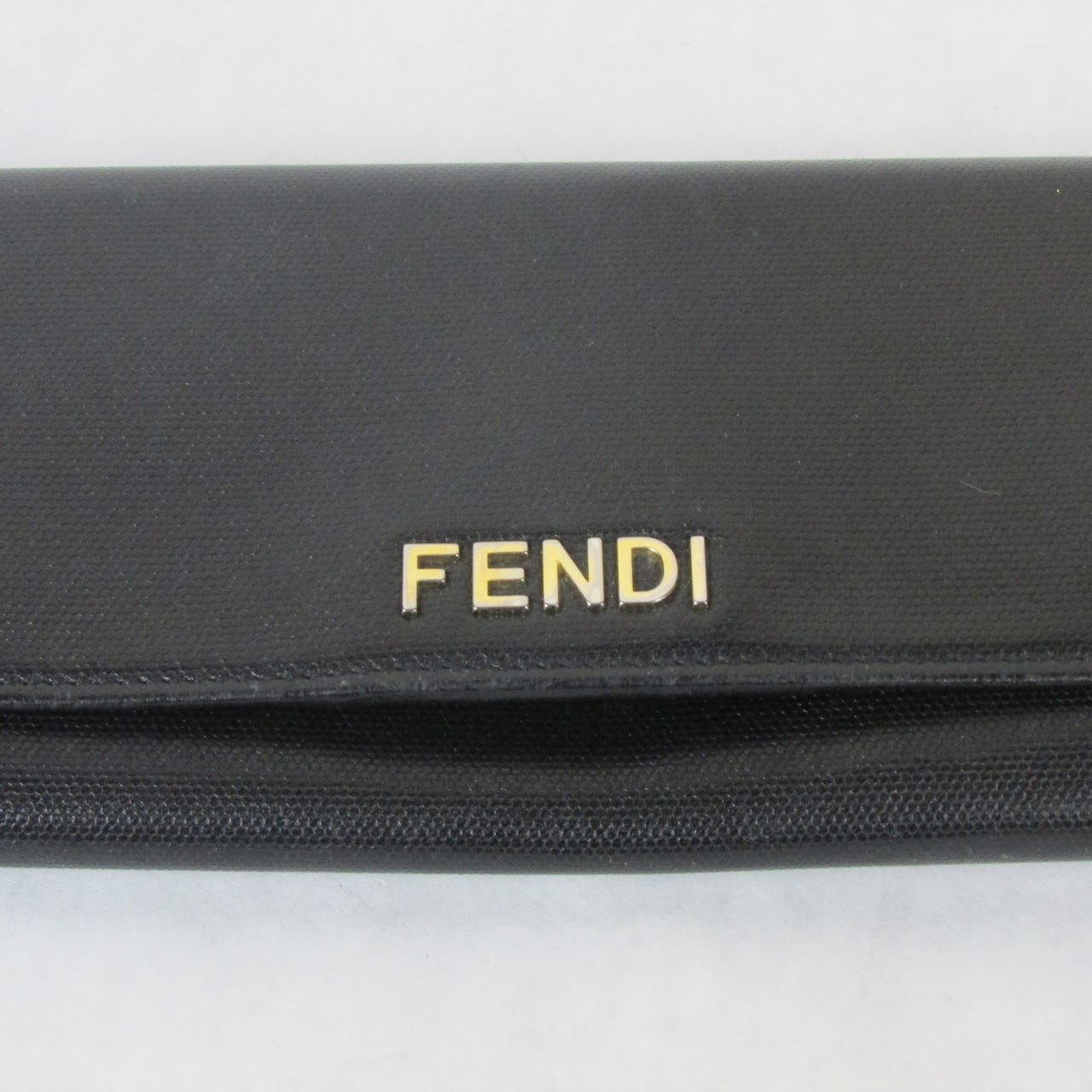 Fendi Textured Leather Continental Wallet