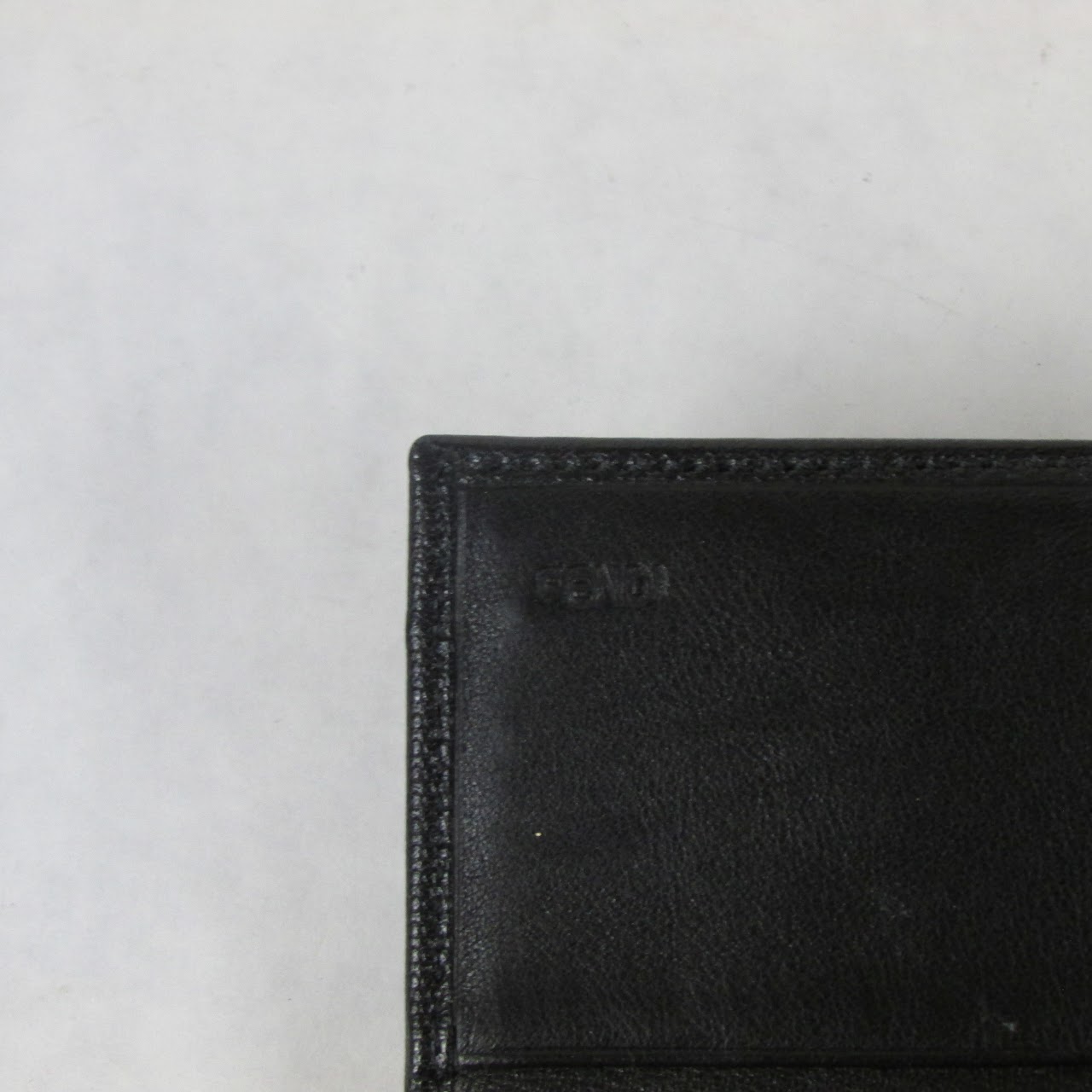 Fendi Textured Leather Continental Wallet