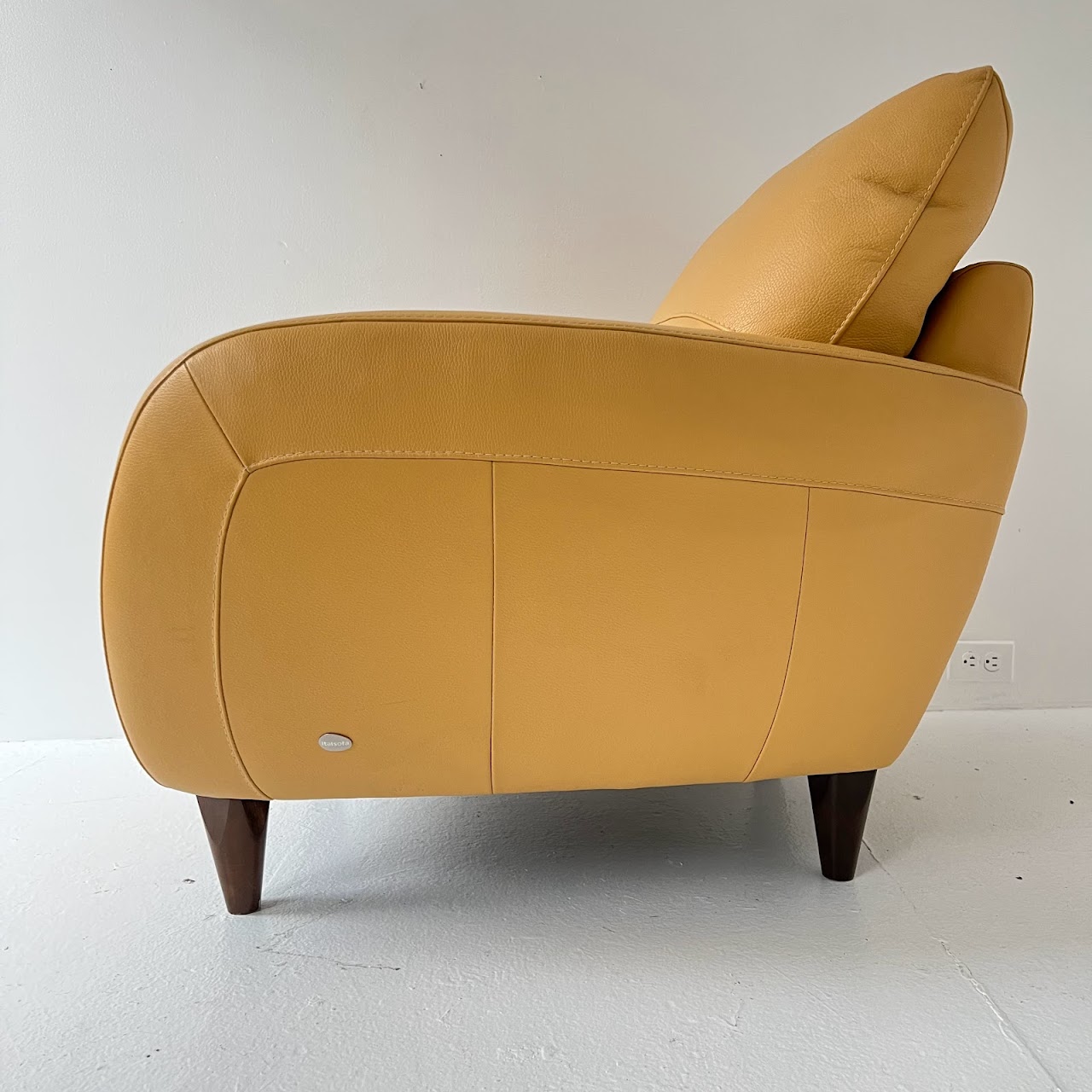 Italsofa Leather Club Chair