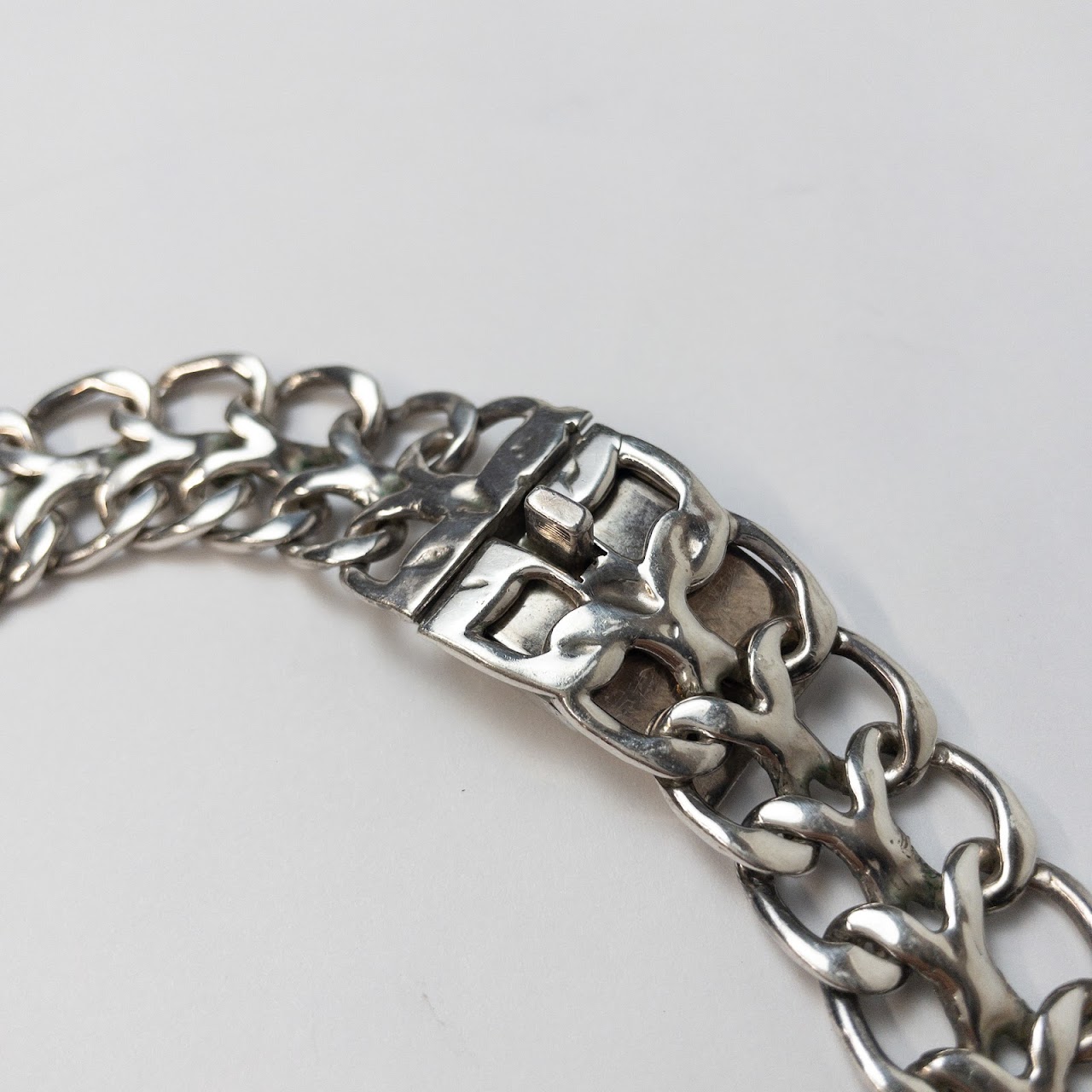 Sterling Silver Multi-Link Necklace