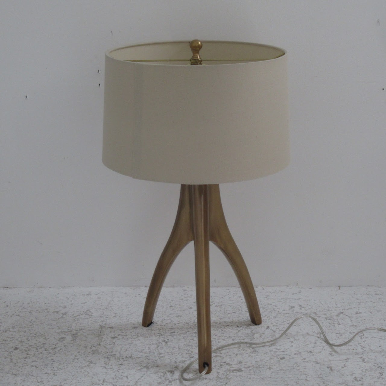 Oiled Brass Cleo Table Lamp