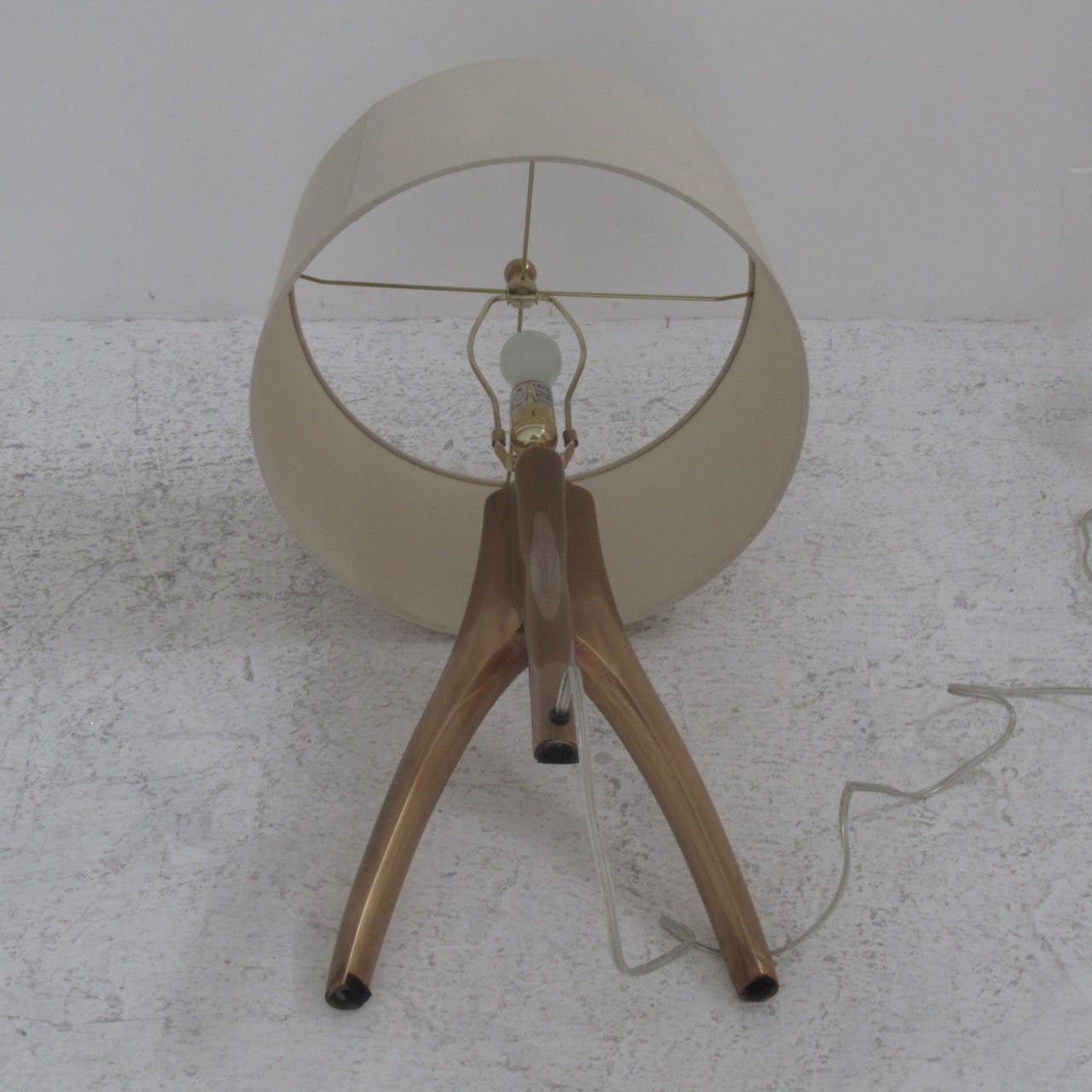 Oiled Brass Cleo Table Lamp