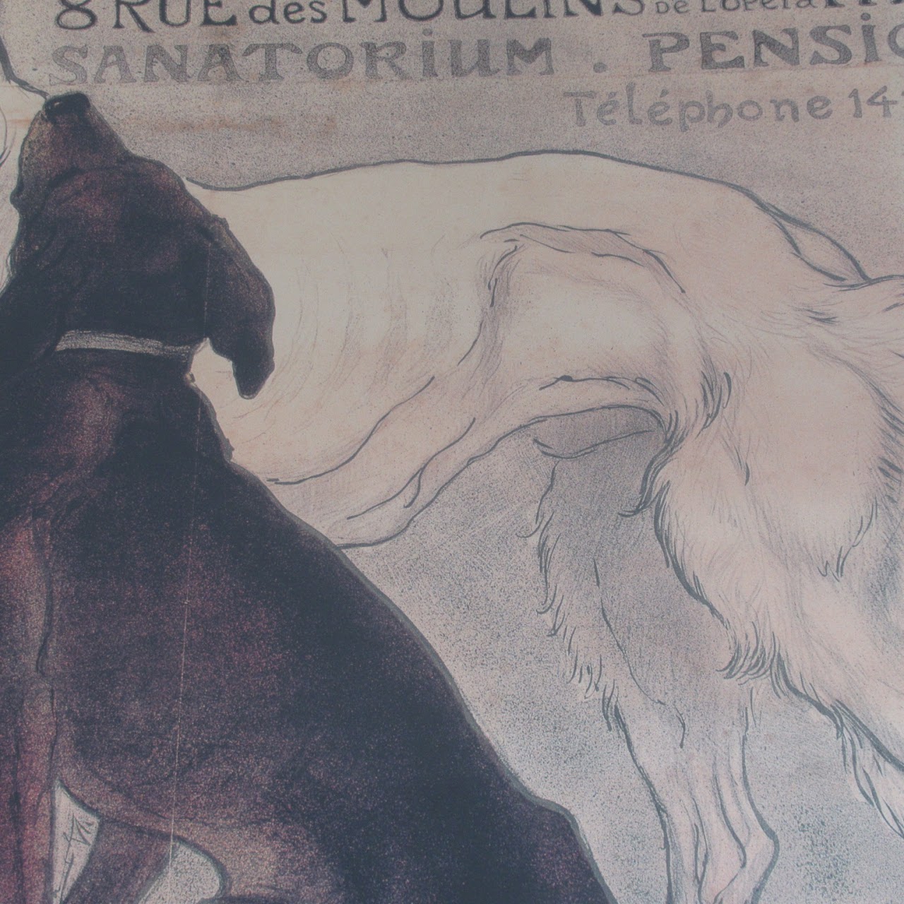 Théophile Alexandre Steinlen 'Clinique Chéron' Reproduction Poster