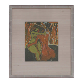 Signed 1921 Figural Painting