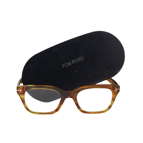 Tom Ford 'Tortoise' Eyeglasses