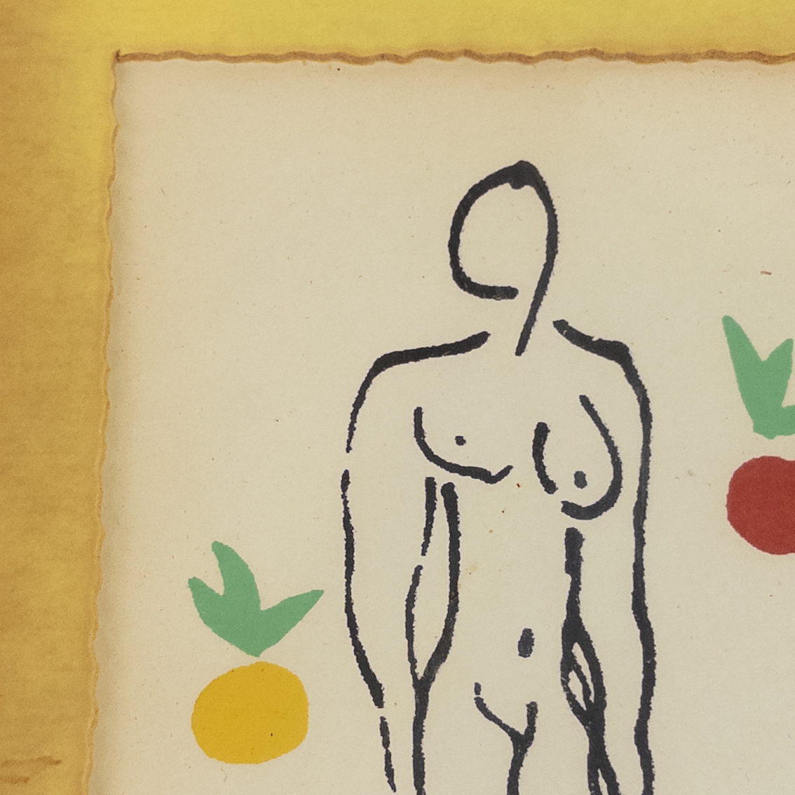 After Henri Matisse 'Nu Aux Oranges'  Miniature Silkscreen