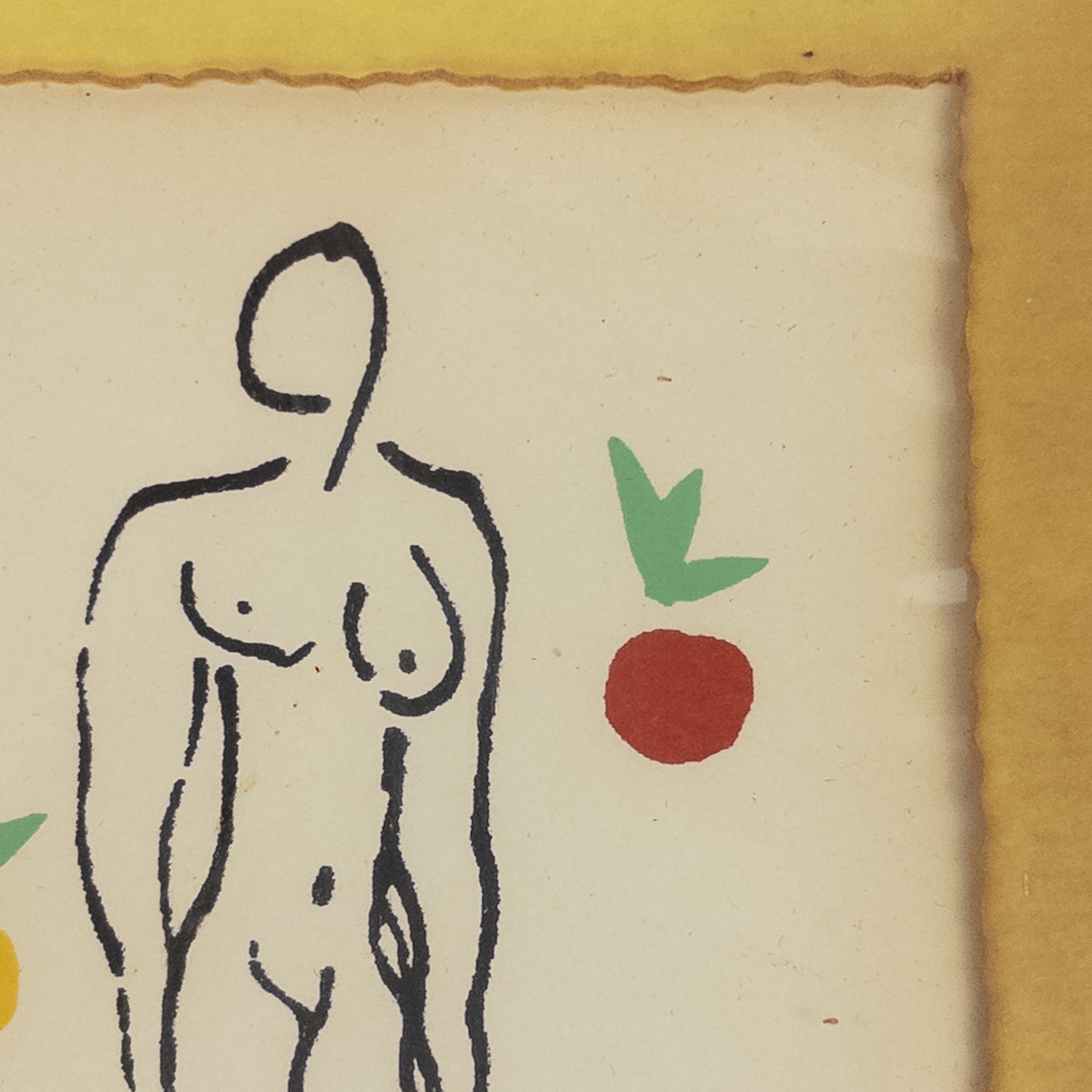 After Henri Matisse 'Nu Aux Oranges'  Miniature Silkscreen