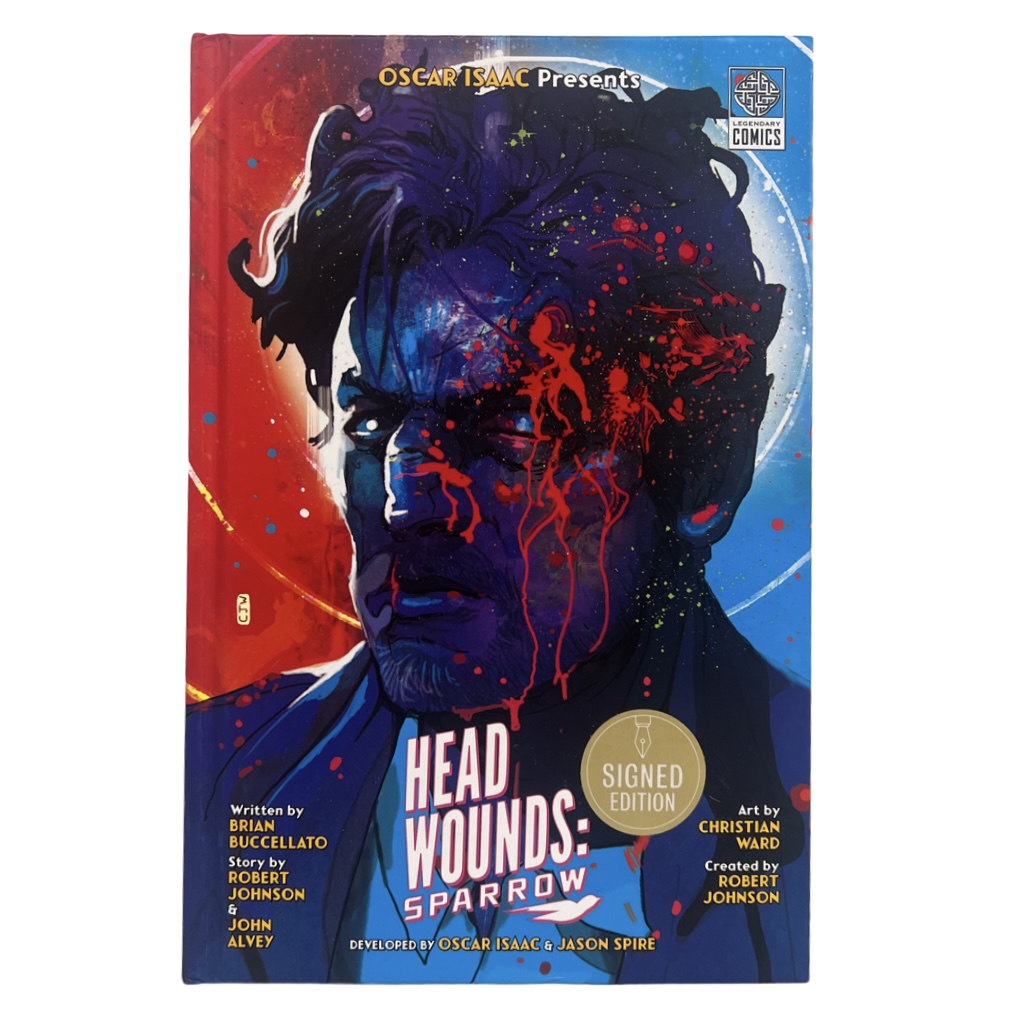 'Head Wounds: Sparrow' Oscar Isaac Signed Graphic Novel