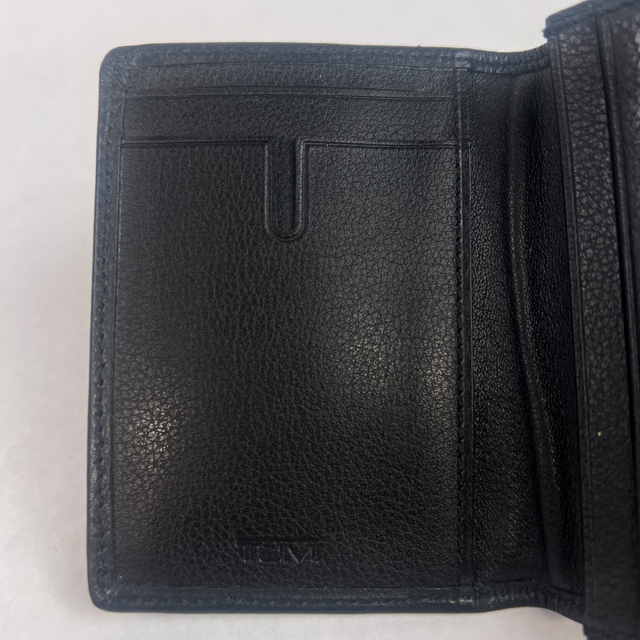 Tumi Black Leather Wallet