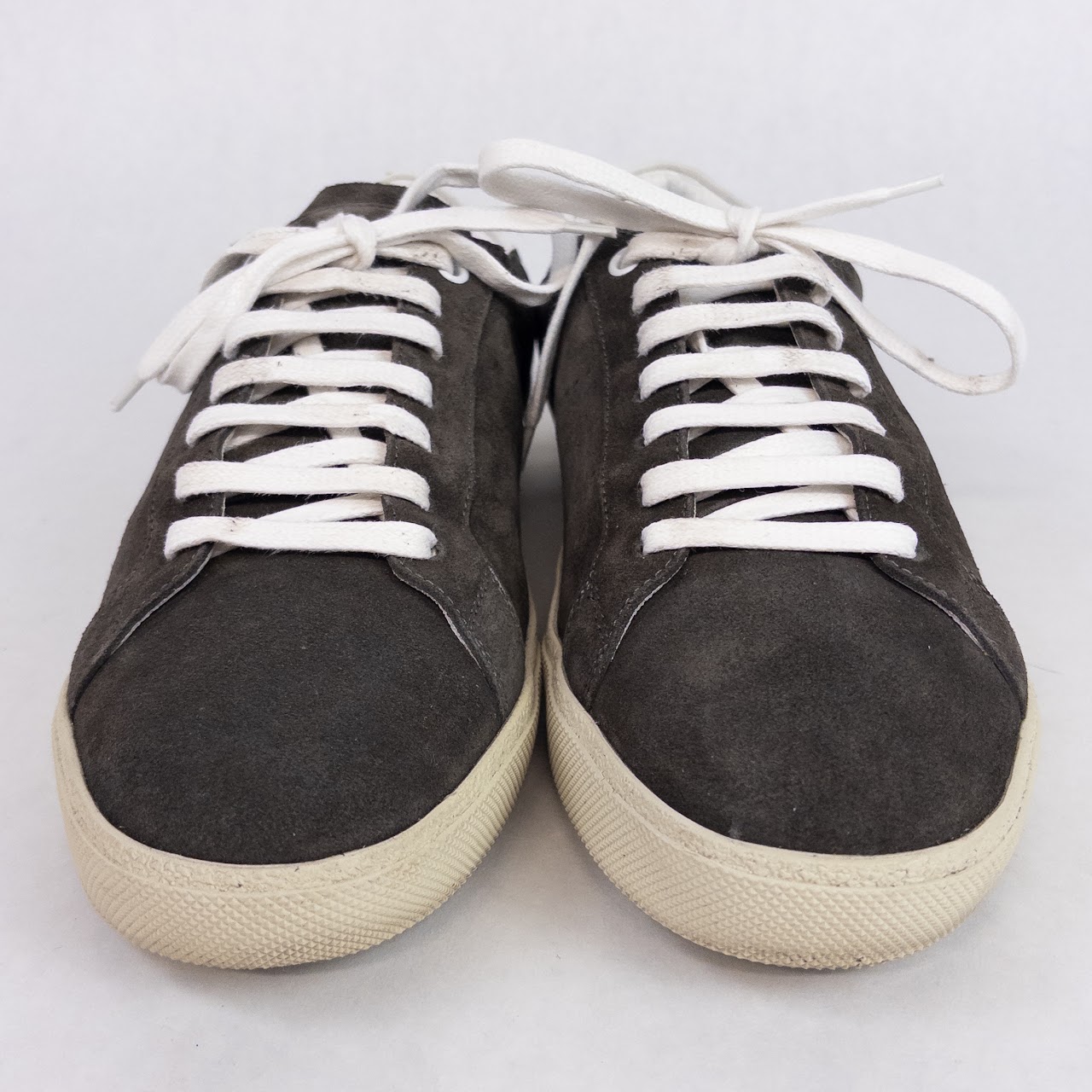 Saint Laurent Court Classic Suede Sneakers