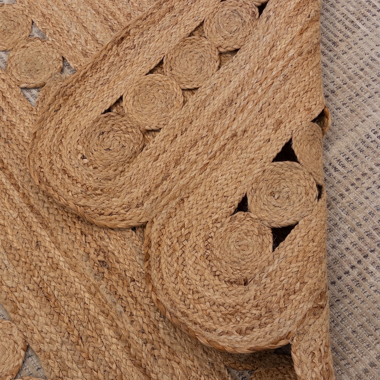 Braided Jute Area Rug 1