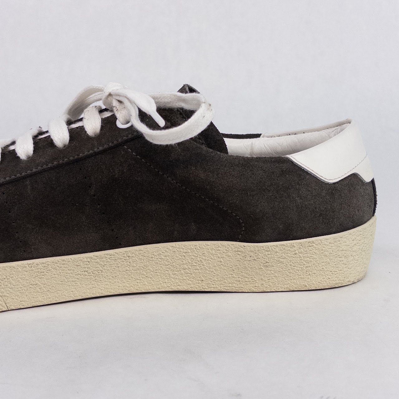 Saint Laurent Court Classic Suede Sneakers