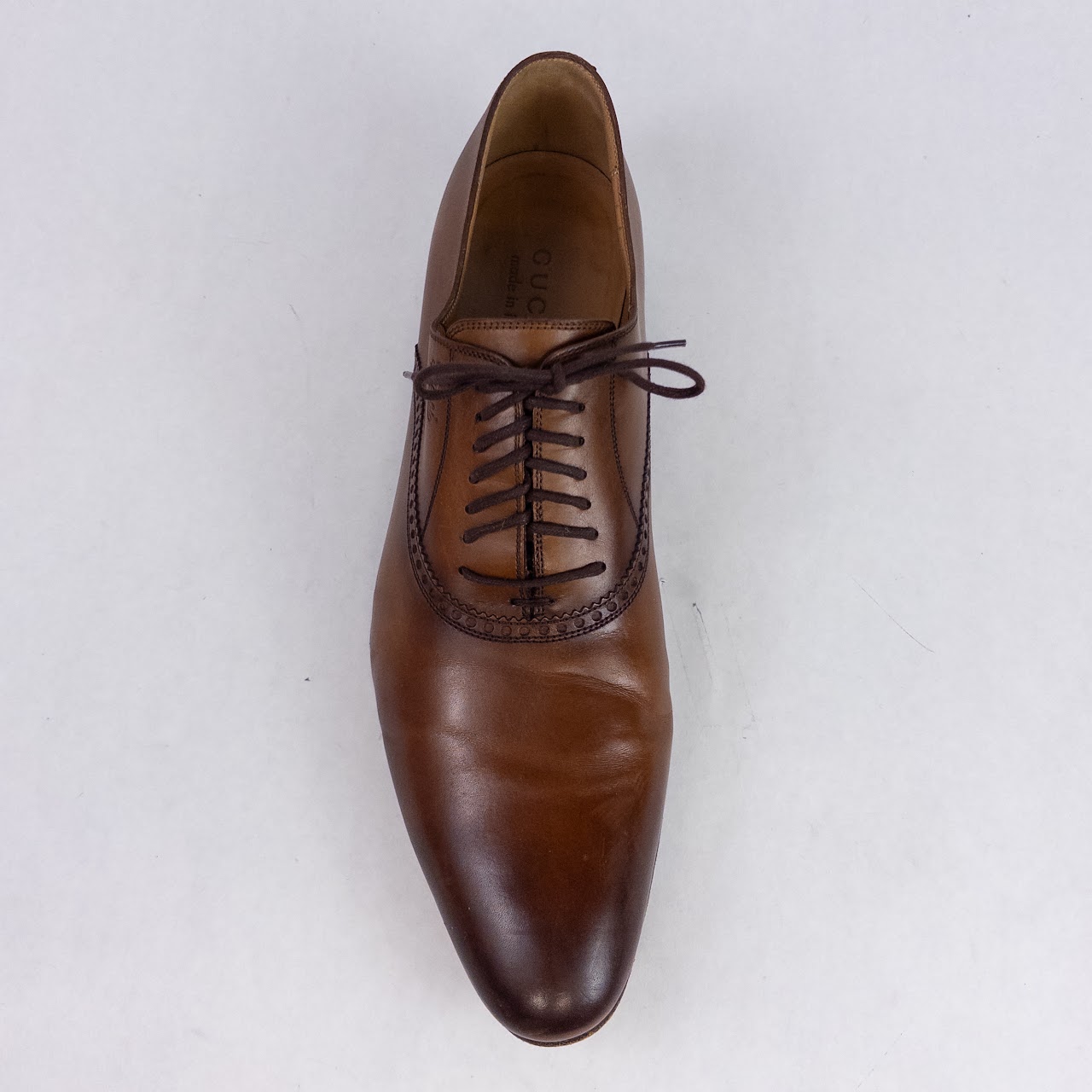 Gucci Brogue Oxford Lace Ups