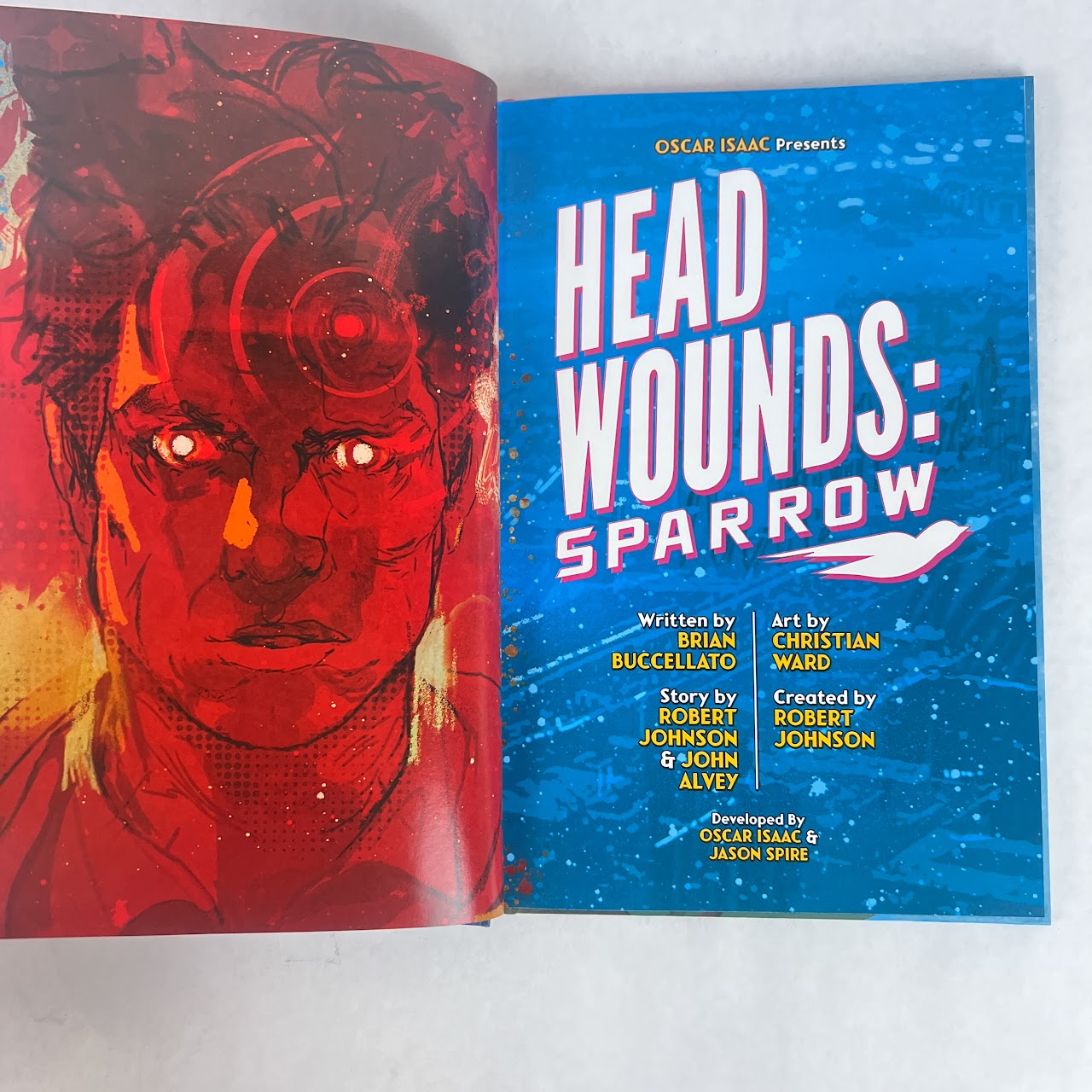 'Head Wounds: Sparrow' Oscar Isaac Signed Graphic Novel