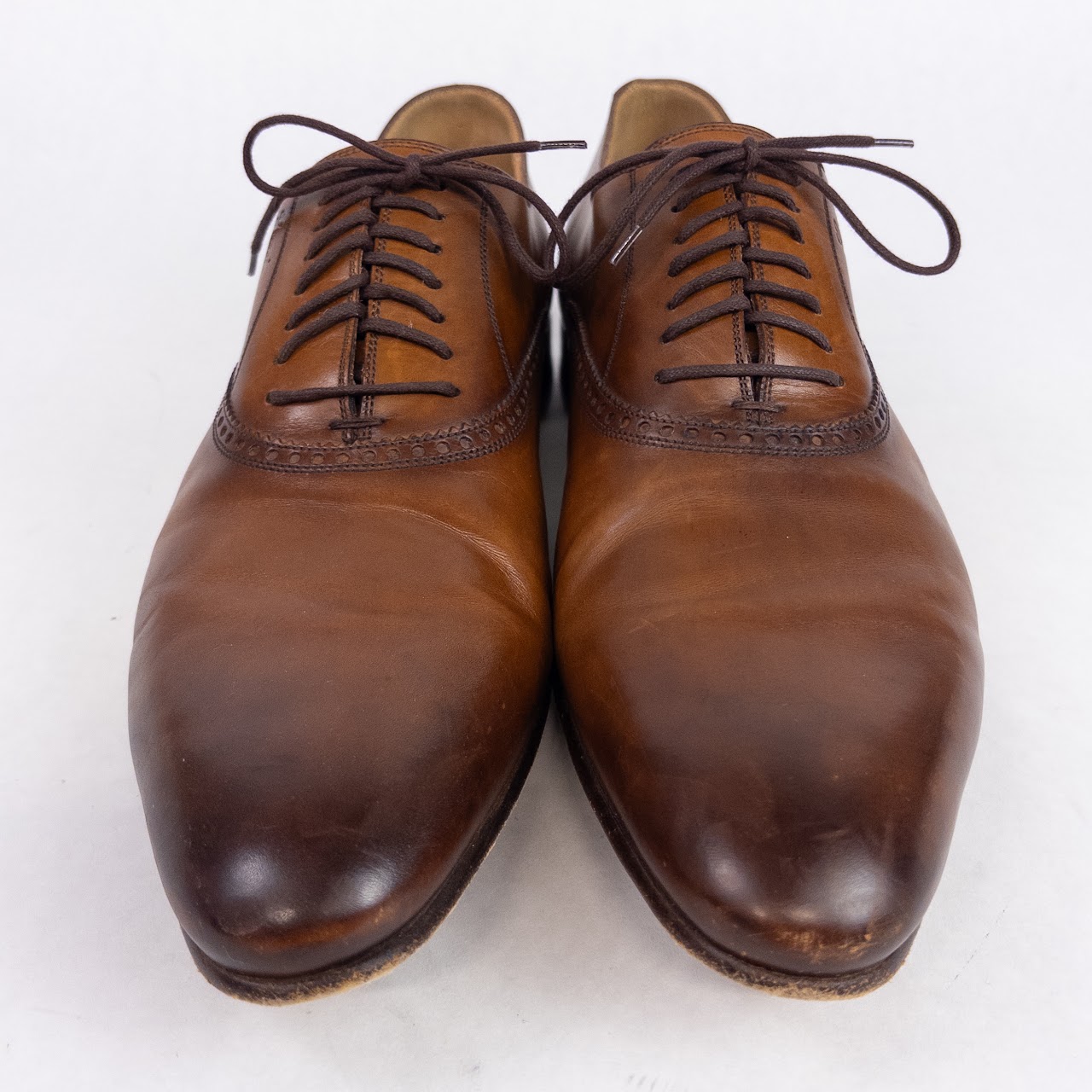 Gucci Brogue Oxford Lace Ups