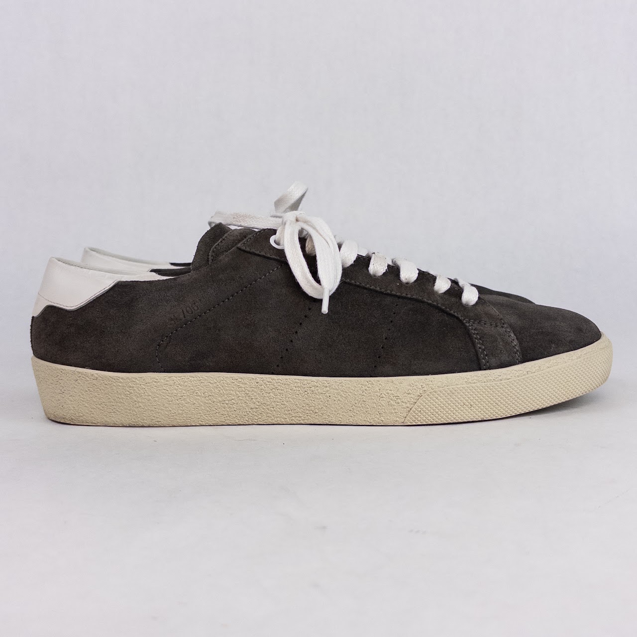 Saint Laurent Court Classic Suede Sneakers