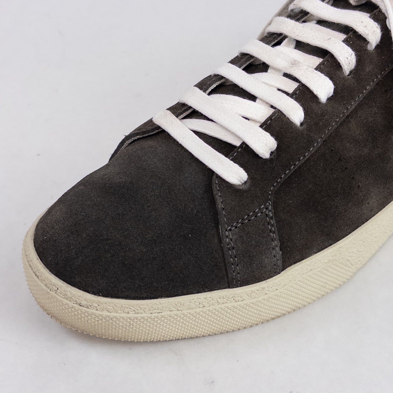 Saint Laurent Court Classic Suede Sneakers