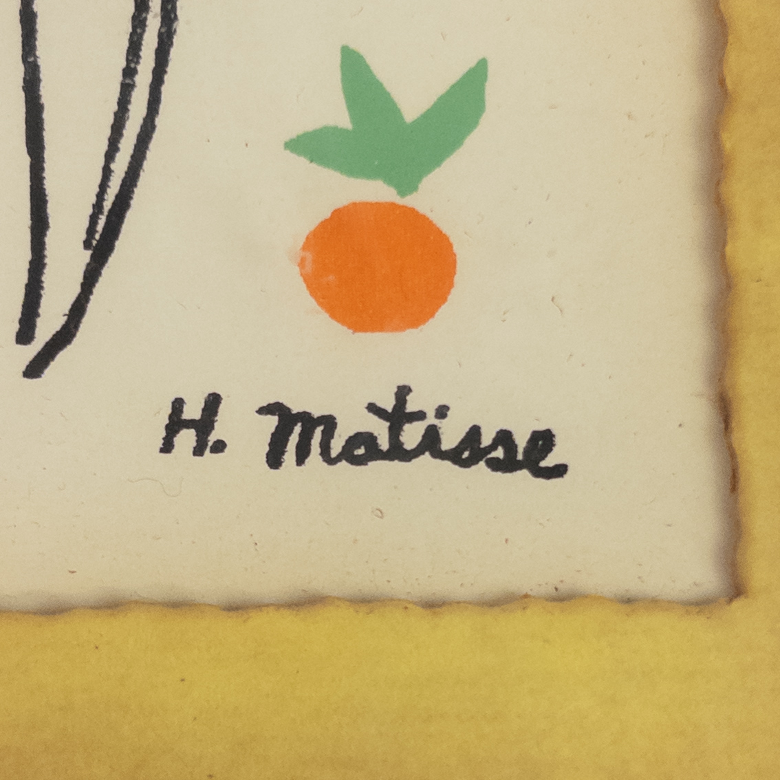 After Henri Matisse 'Nu Aux Oranges'  Miniature Silkscreen