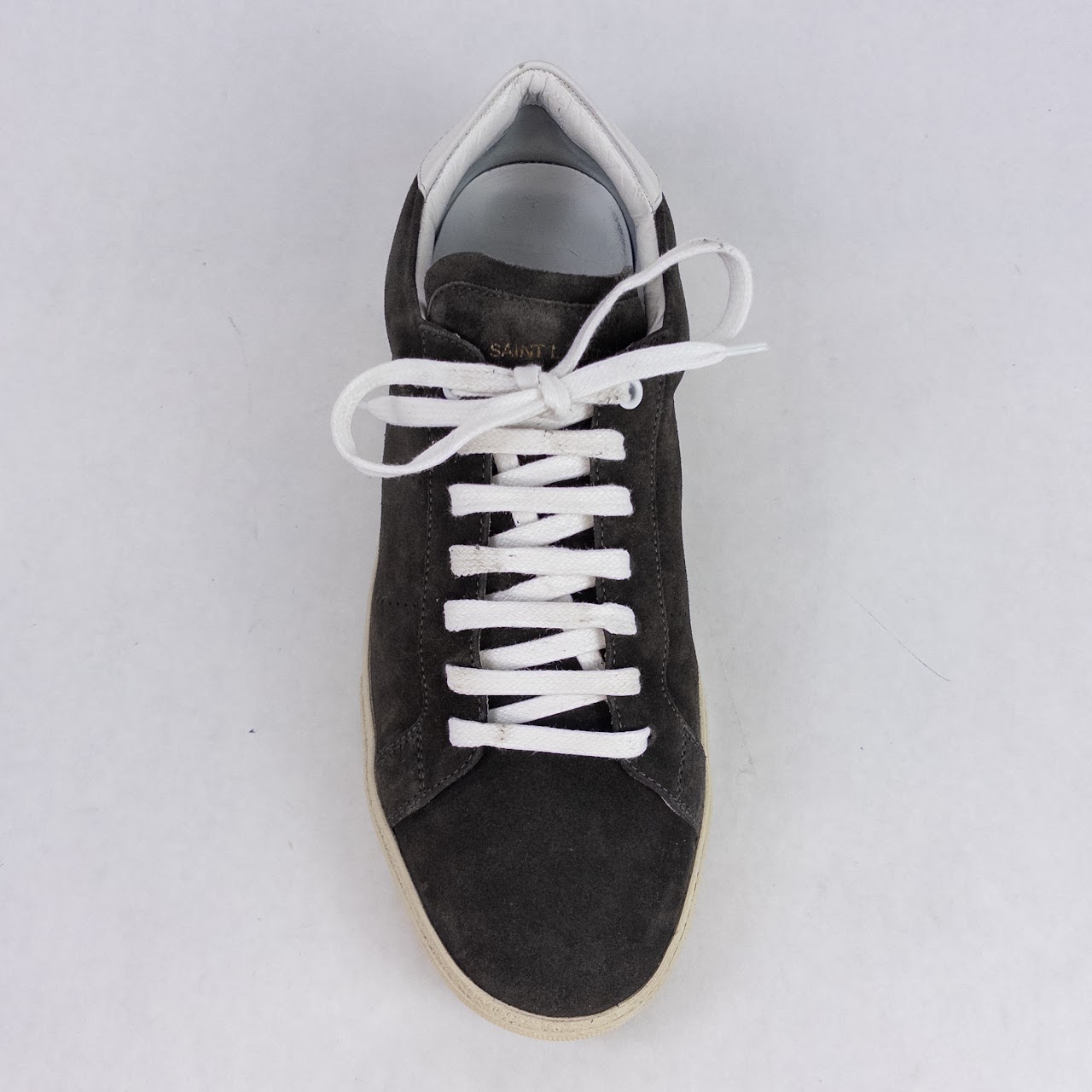 Saint Laurent Court Classic Suede Sneakers