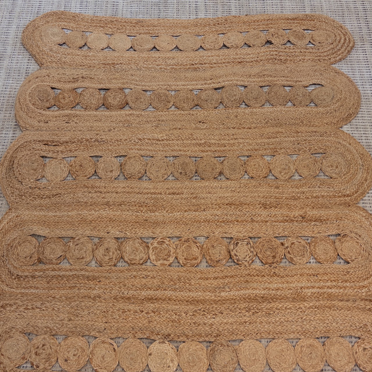 Braided Jute Area Rug 1