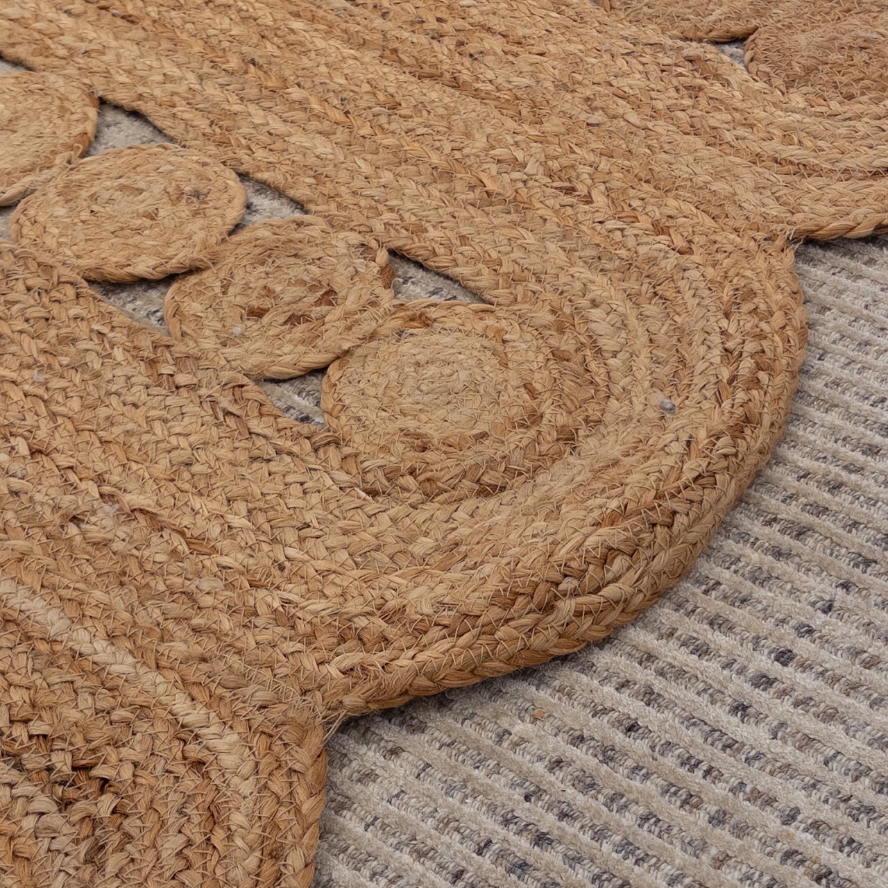 Braided Jute Area Rug 1