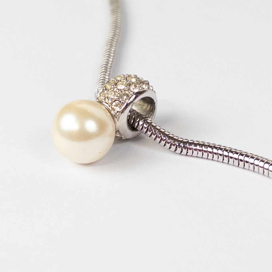 Christian Dior Faux Pearl Necklace