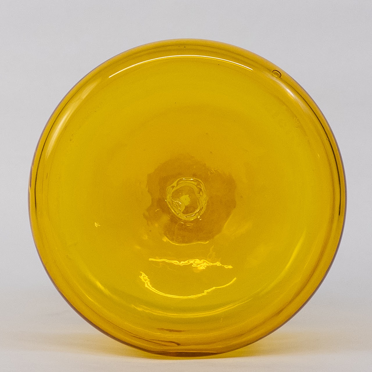 Blenko Round Art Glass Decanter