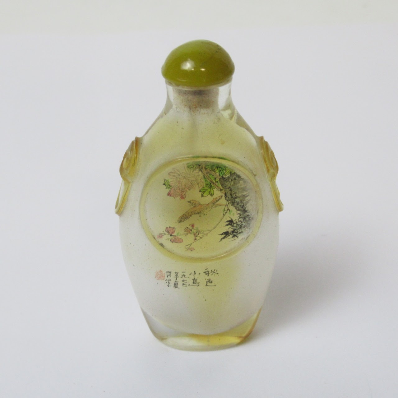 Japanese Reverse Painted Snuff Bottle Lot