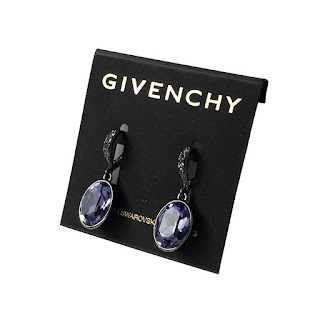 Givenchy & Swarovski MINT Drop Earrings
