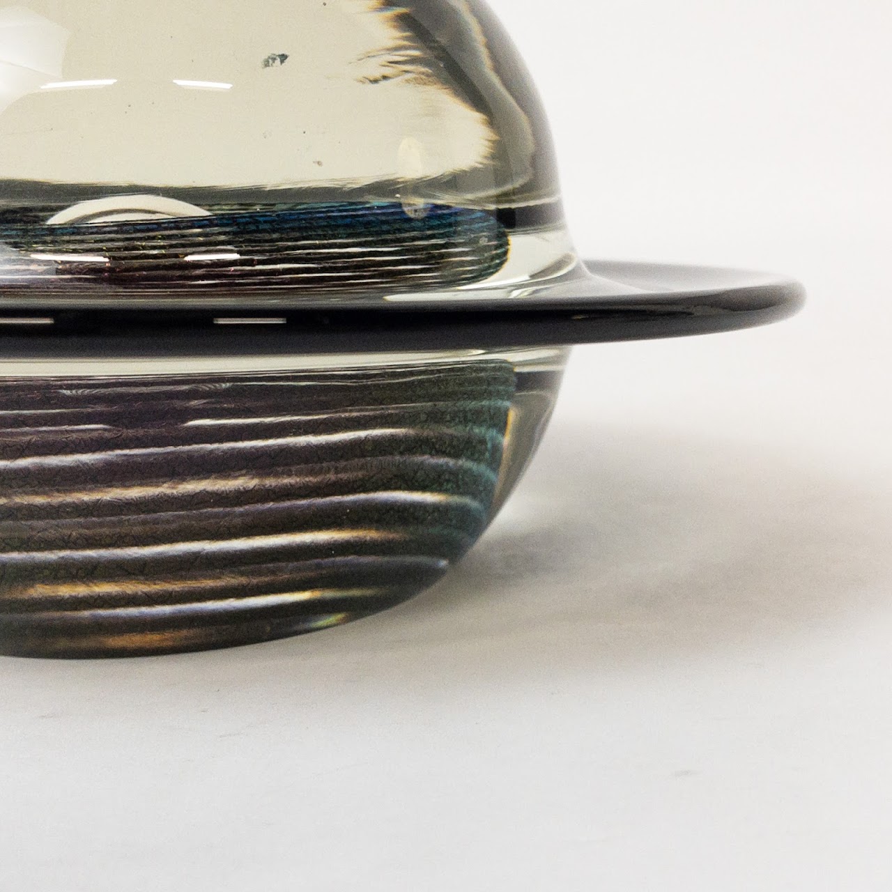 Bellardo Art Glass Signed Object