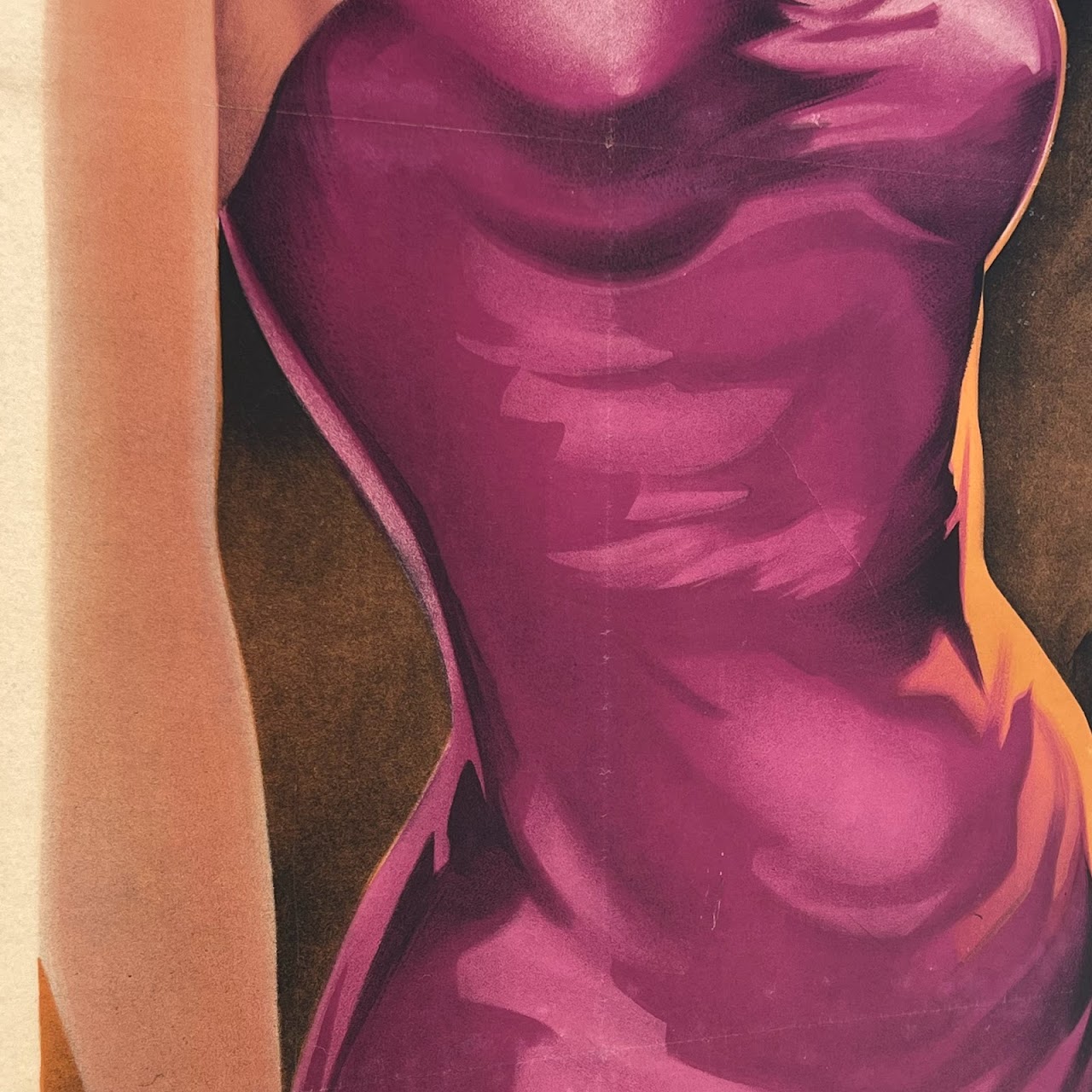 Ava Gardner 'The Angel Wore Red' Original French Movie Poster