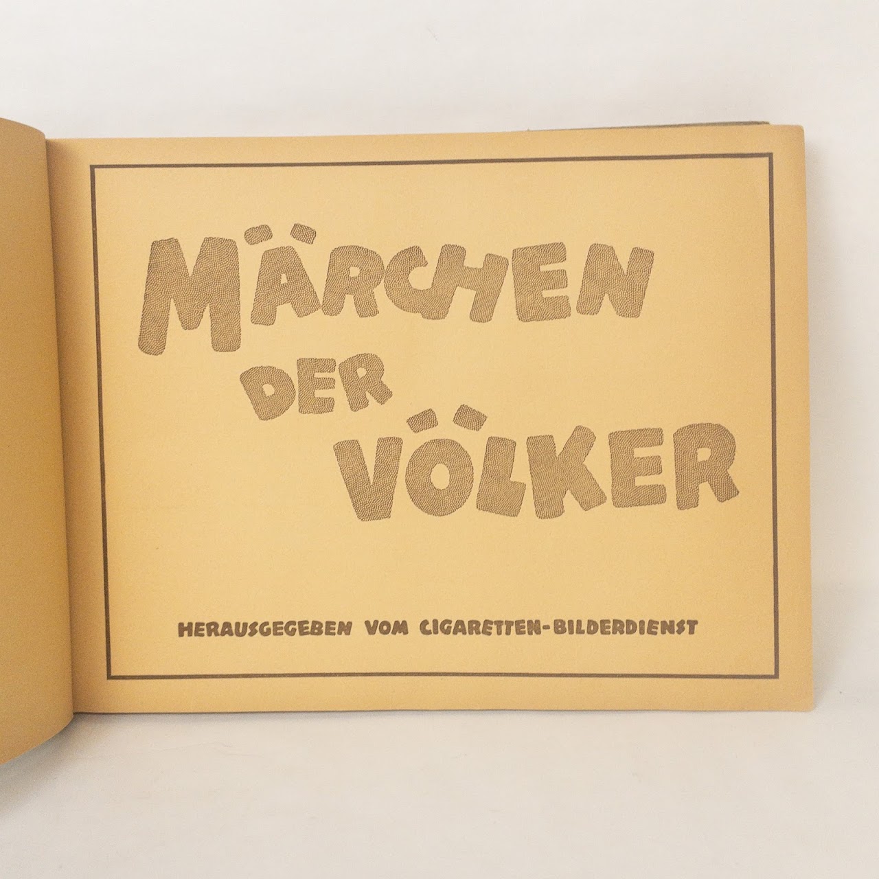 German  Vintage Tobacco Card Album